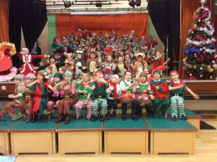 P2 and P3 Present Ralf The Reindeer